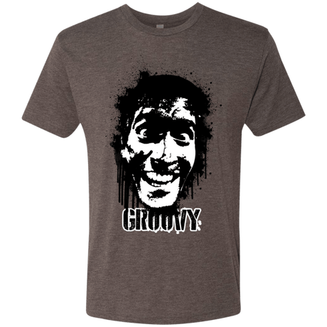 T-Shirts Macchiato / S Groovy Men's Triblend T-Shirt
