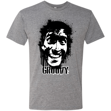 T-Shirts Premium Heather / S Groovy Men's Triblend T-Shirt