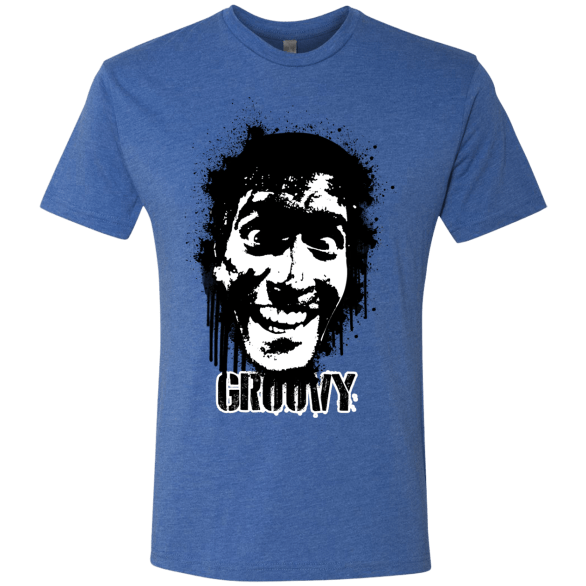 T-Shirts Vintage Royal / S Groovy Men's Triblend T-Shirt