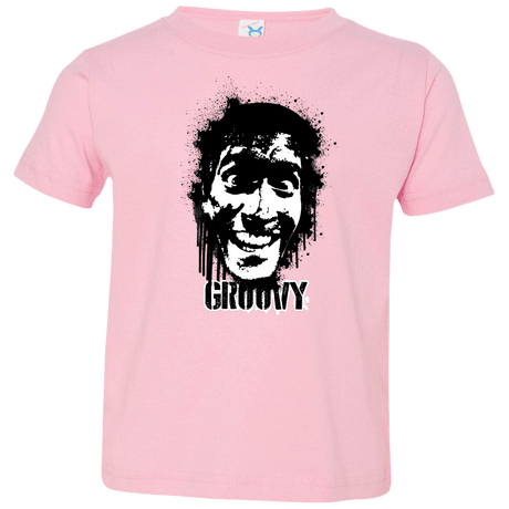 T-Shirts Pink / 2T Groovy Toddler Premium T-Shirt