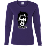 T-Shirts Purple / S Groovy Women's Long Sleeve T-Shirt