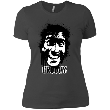 T-Shirts Heavy Metal / X-Small Groovy Women's Premium T-Shirt