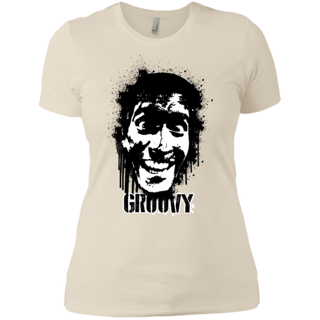 T-Shirts Ivory/ / X-Small Groovy Women's Premium T-Shirt
