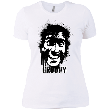 T-Shirts White / X-Small Groovy Women's Premium T-Shirt