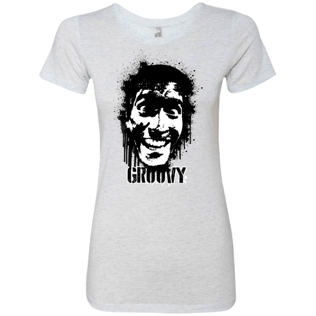T-Shirts Heather White / S Groovy Women's Triblend T-Shirt