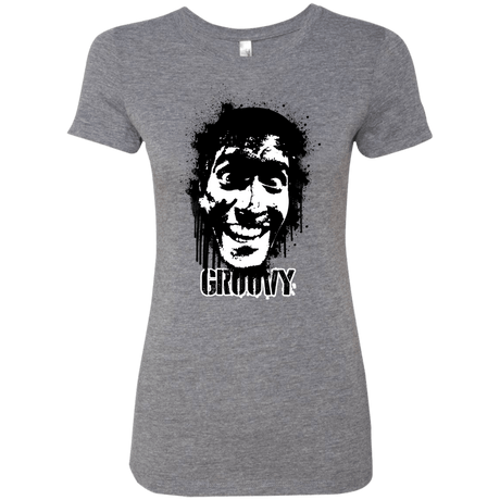 T-Shirts Premium Heather / S Groovy Women's Triblend T-Shirt