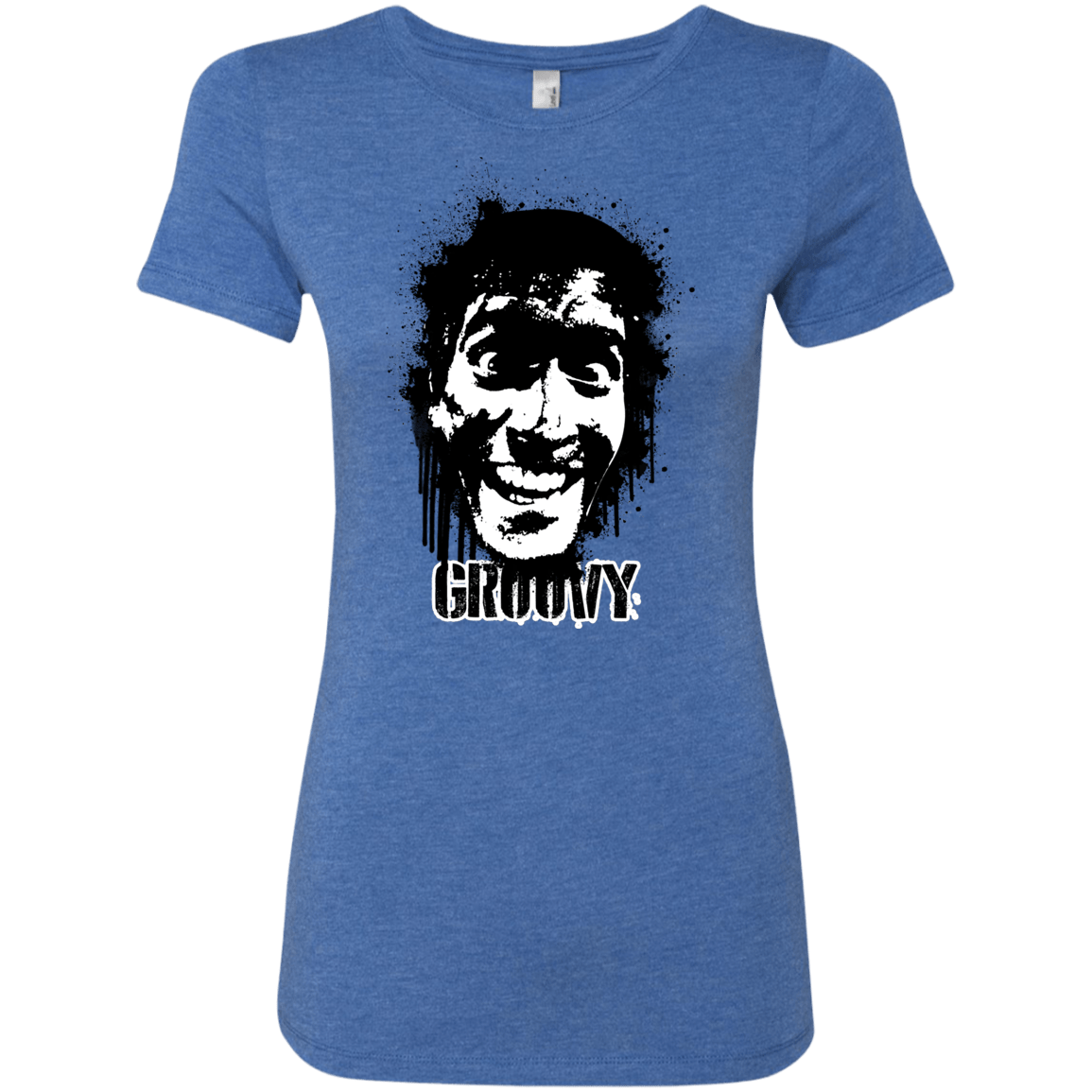 T-Shirts Vintage Royal / S Groovy Women's Triblend T-Shirt
