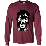 T-Shirts Maroon / YS Groovy Youth Long Sleeve T-Shirt