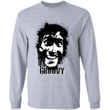 T-Shirts Sport Grey / YS Groovy Youth Long Sleeve T-Shirt