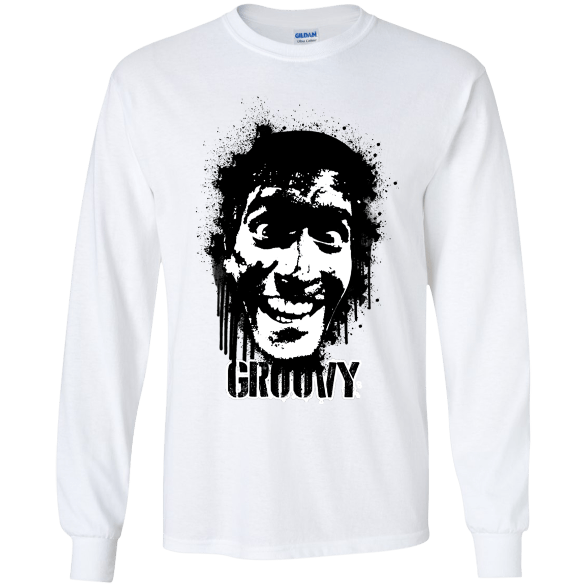 T-Shirts White / YS Groovy Youth Long Sleeve T-Shirt