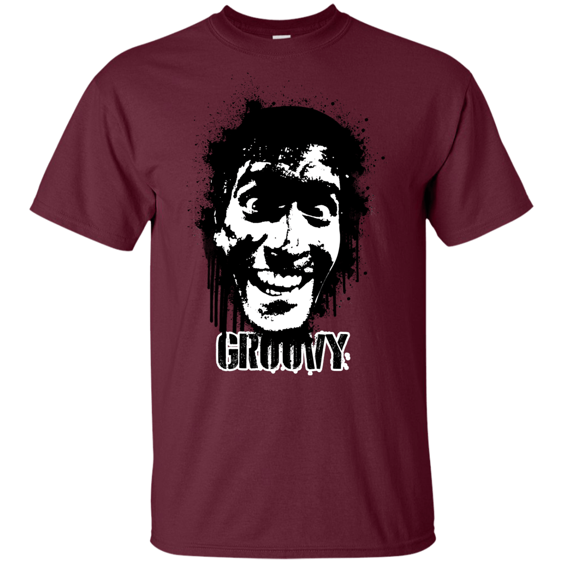 T-Shirts Maroon / YXS Groovy Youth T-Shirt