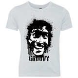 T-Shirts Heather White / YXS Groovy Youth Triblend T-Shirt