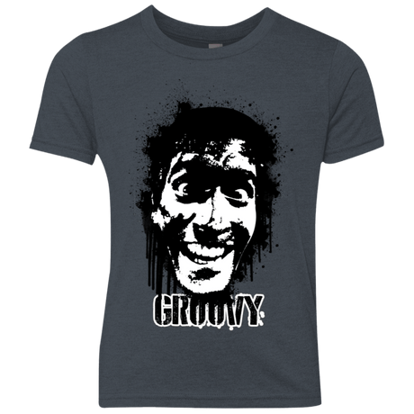T-Shirts Vintage Navy / YXS Groovy Youth Triblend T-Shirt