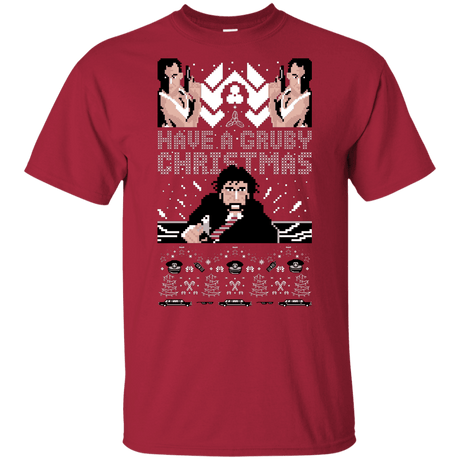 T-Shirts Cardinal / YXS Gruber Christmas Youth T-Shirt