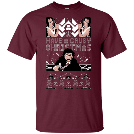 T-Shirts Maroon / YXS Gruber Christmas Youth T-Shirt