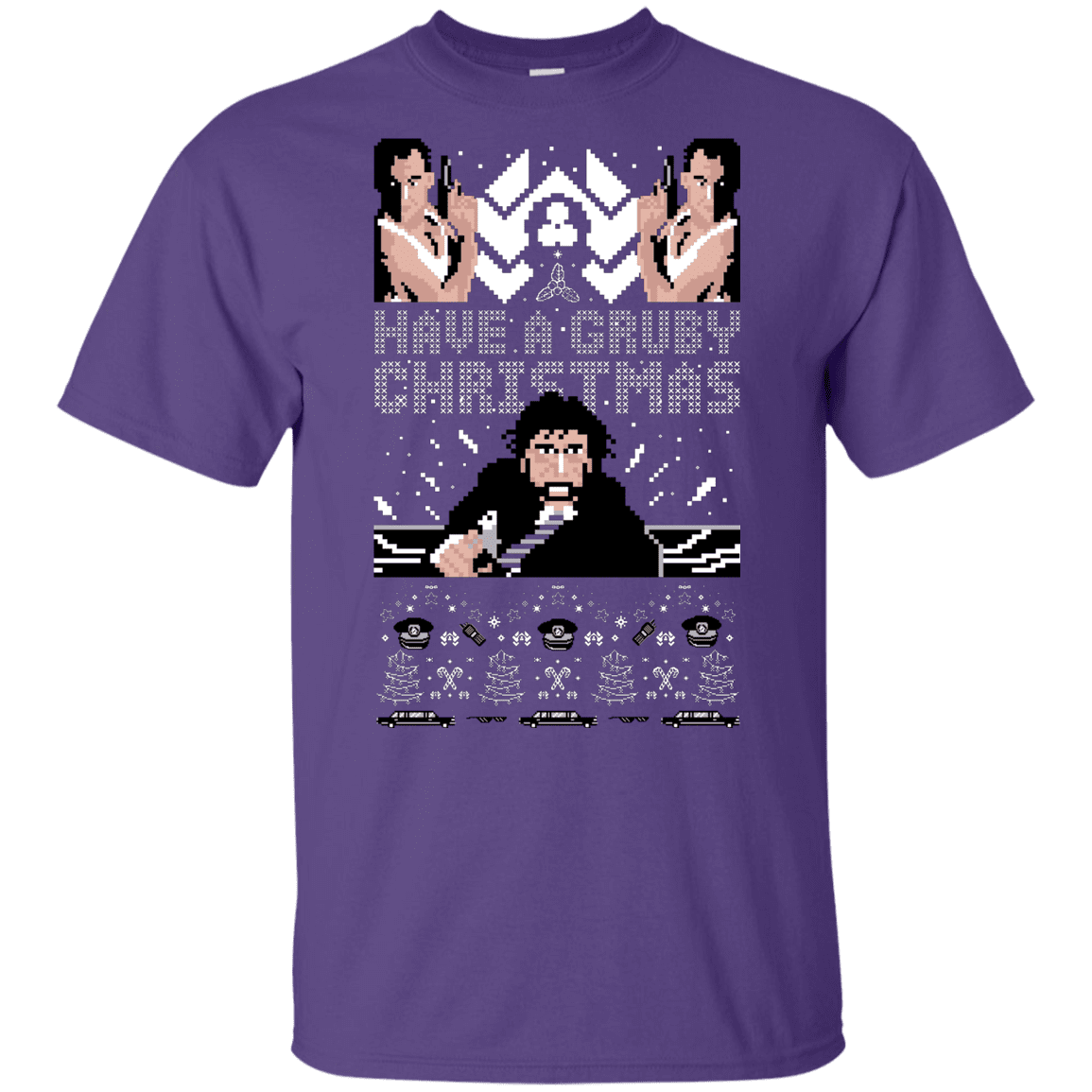 T-Shirts Purple / YXS Gruber Christmas Youth T-Shirt