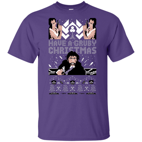 T-Shirts Purple / YXS Gruber Christmas Youth T-Shirt