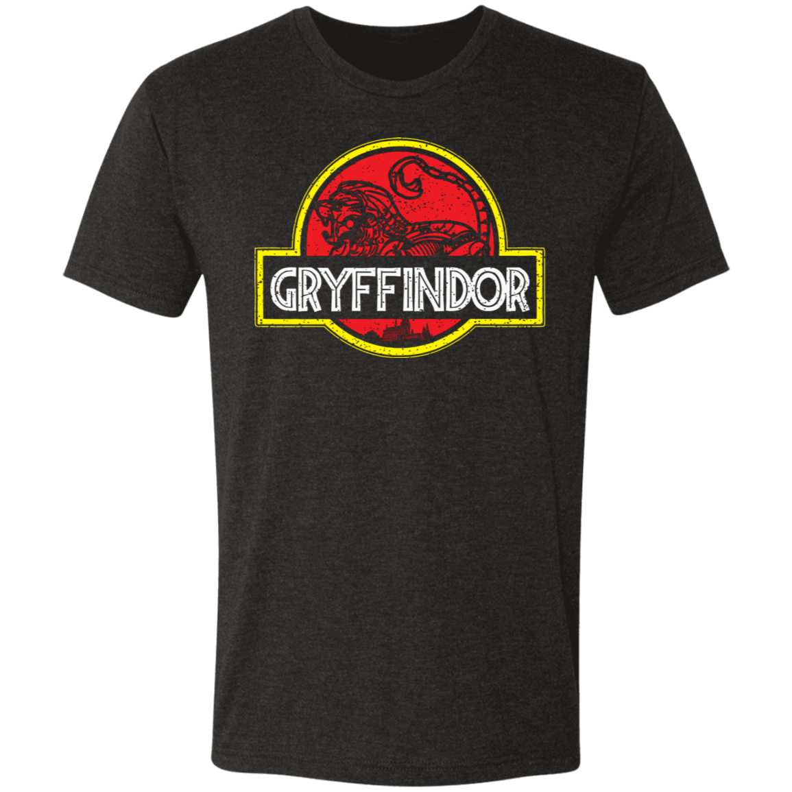 T-Shirts Vintage Black / S Gryffindor Men's Triblend T-Shirt
