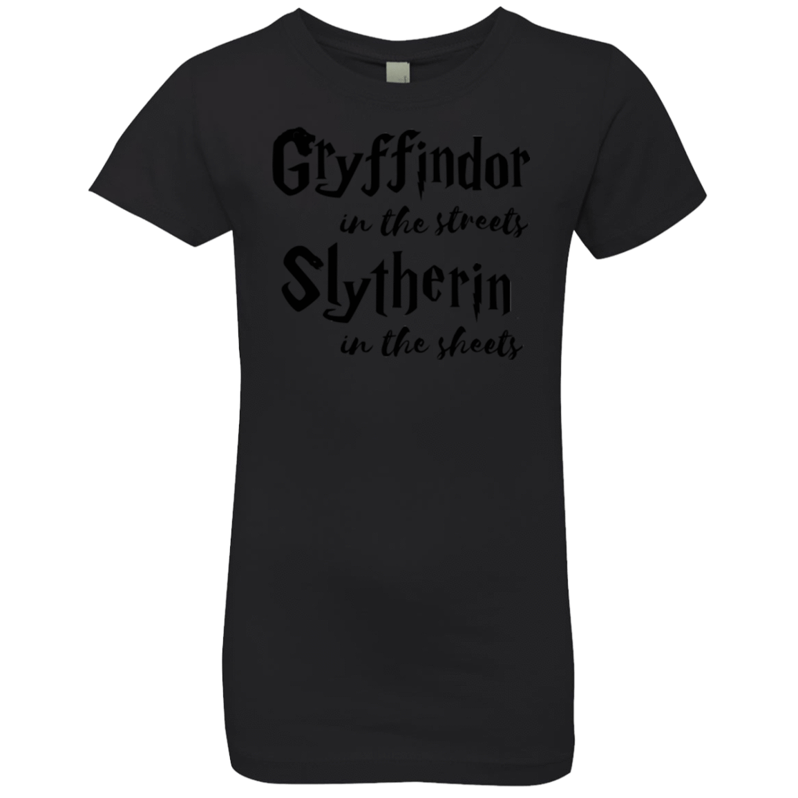 T-Shirts Black / YXS Gryffindor Streets Girls Premium T-Shirt
