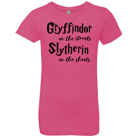 T-Shirts Hot Pink / YXS Gryffindor Streets Girls Premium T-Shirt