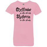 T-Shirts Light Pink / YXS Gryffindor Streets Girls Premium T-Shirt
