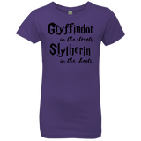 T-Shirts Purple Rush / YXS Gryffindor Streets Girls Premium T-Shirt