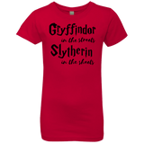 T-Shirts Red / YXS Gryffindor Streets Girls Premium T-Shirt
