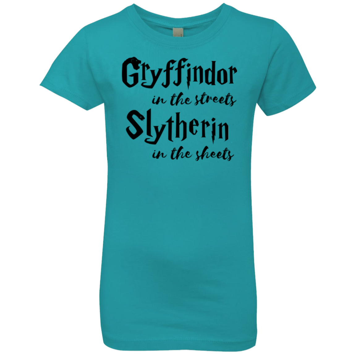 T-Shirts Tahiti Blue / YXS Gryffindor Streets Girls Premium T-Shirt