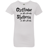 T-Shirts White / YXS Gryffindor Streets Girls Premium T-Shirt