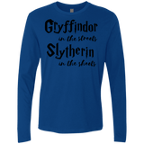 T-Shirts Royal / Small Gryffindor Streets Men's Premium Long Sleeve