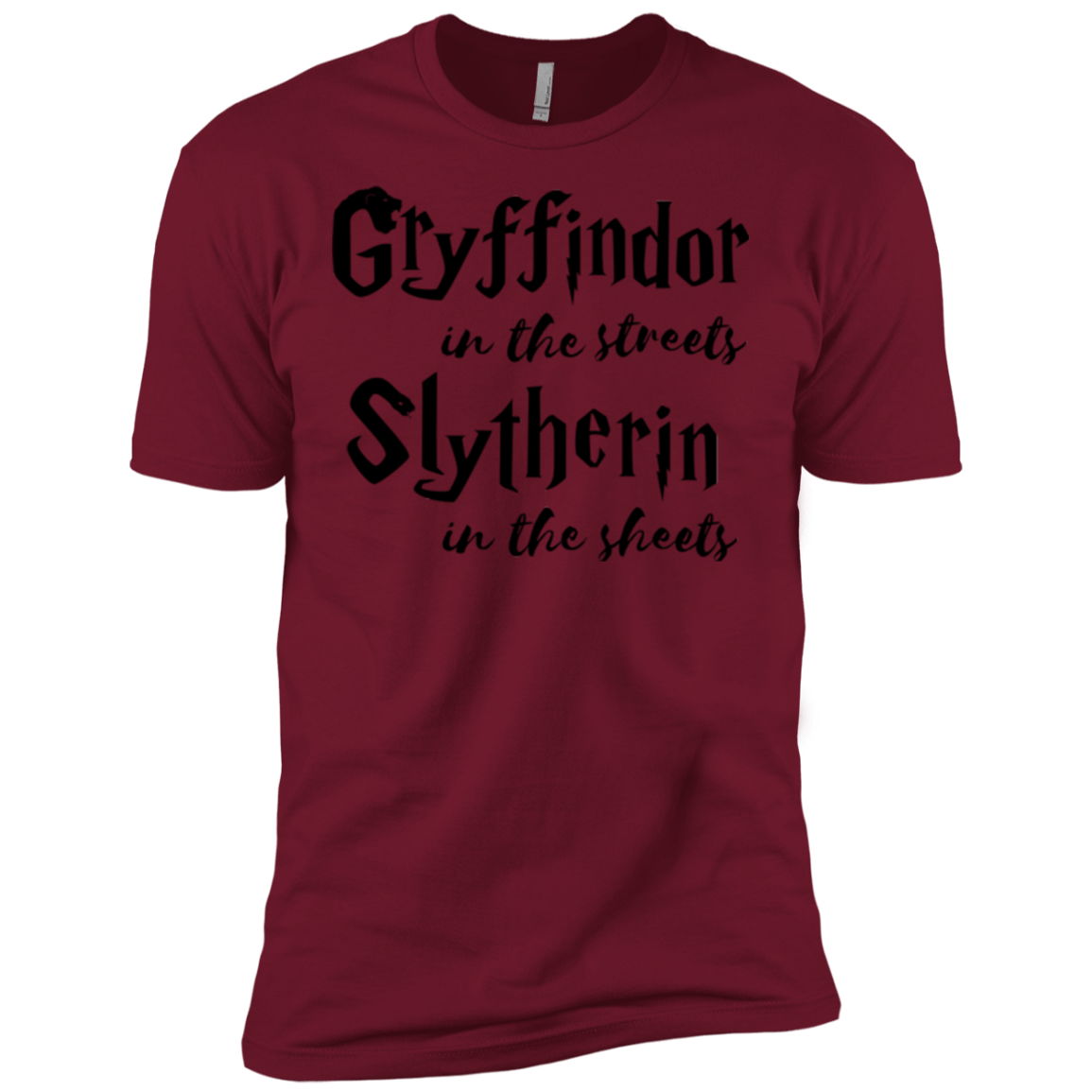T-Shirts Cardinal / X-Small Gryffindor Streets Men's Premium T-Shirt