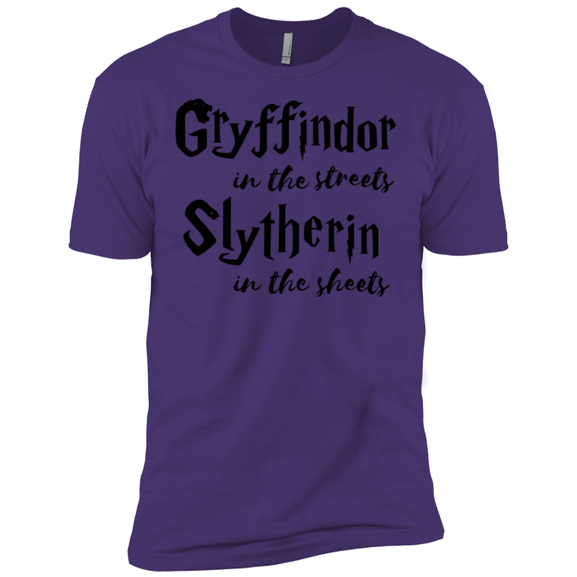 T-Shirts Purple / X-Small Gryffindor Streets Men's Premium T-Shirt