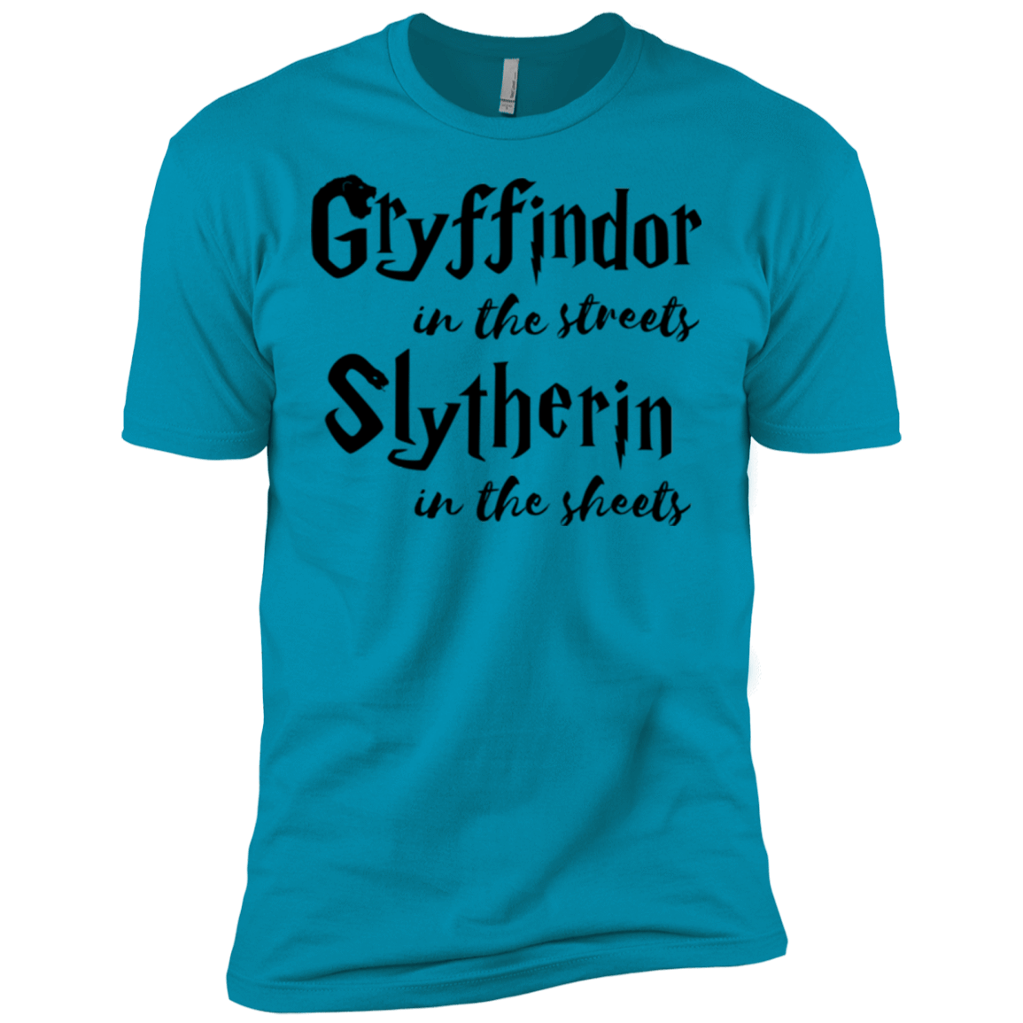 T-Shirts Turquoise / X-Small Gryffindor Streets Men's Premium T-Shirt
