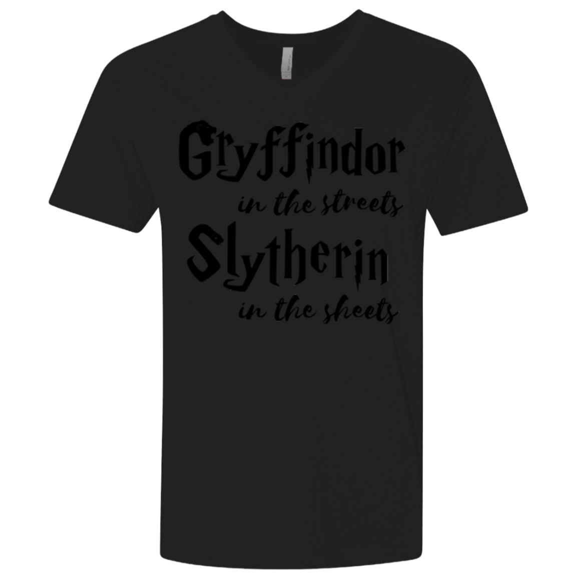 T-Shirts Black / X-Small Gryffindor Streets Men's Premium V-Neck