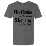 T-Shirts Heavy Metal / X-Small Gryffindor Streets Men's Premium V-Neck