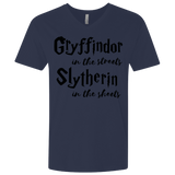 T-Shirts Midnight Navy / X-Small Gryffindor Streets Men's Premium V-Neck