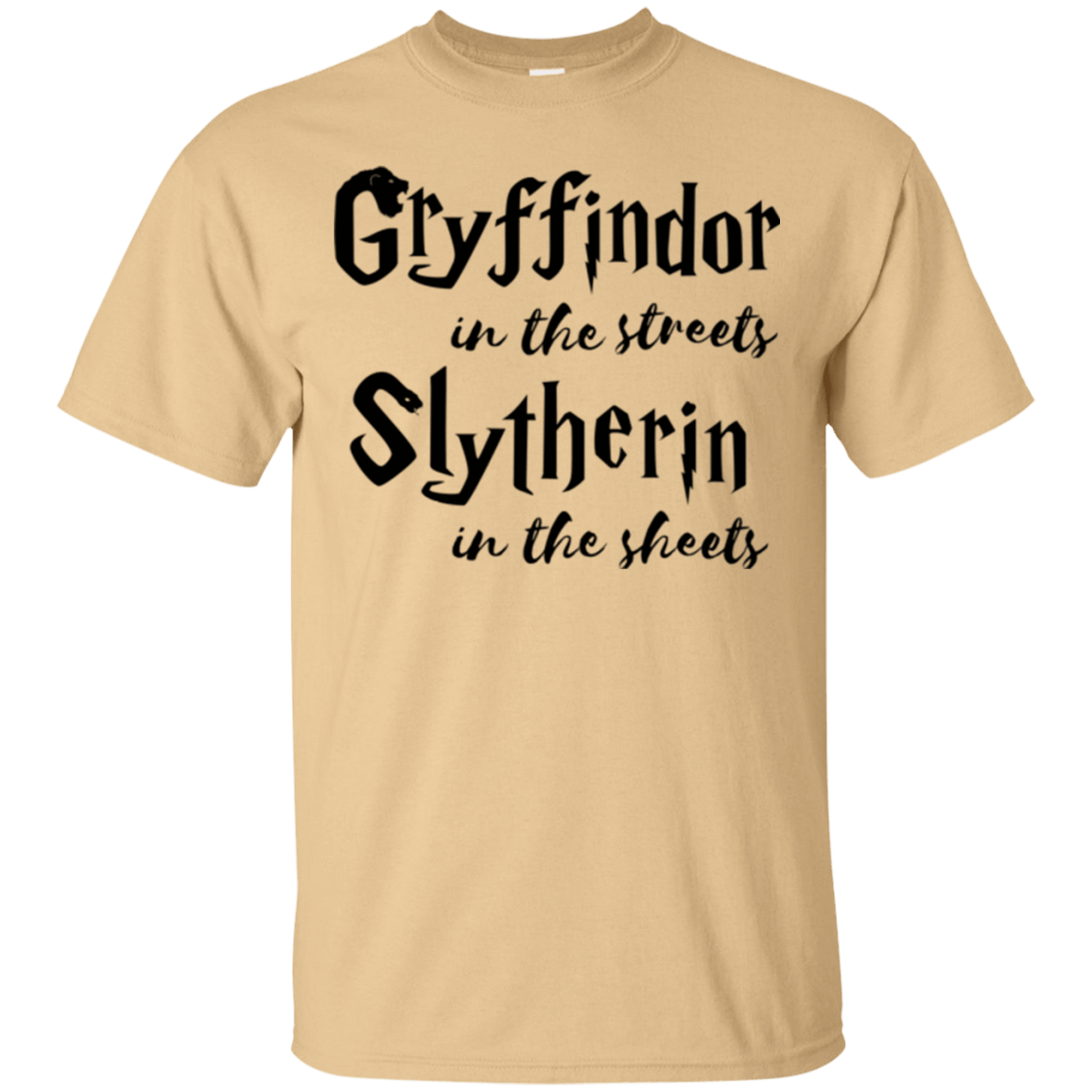 T-Shirts Vegas Gold / Small Gryffindor Streets T-Shirt