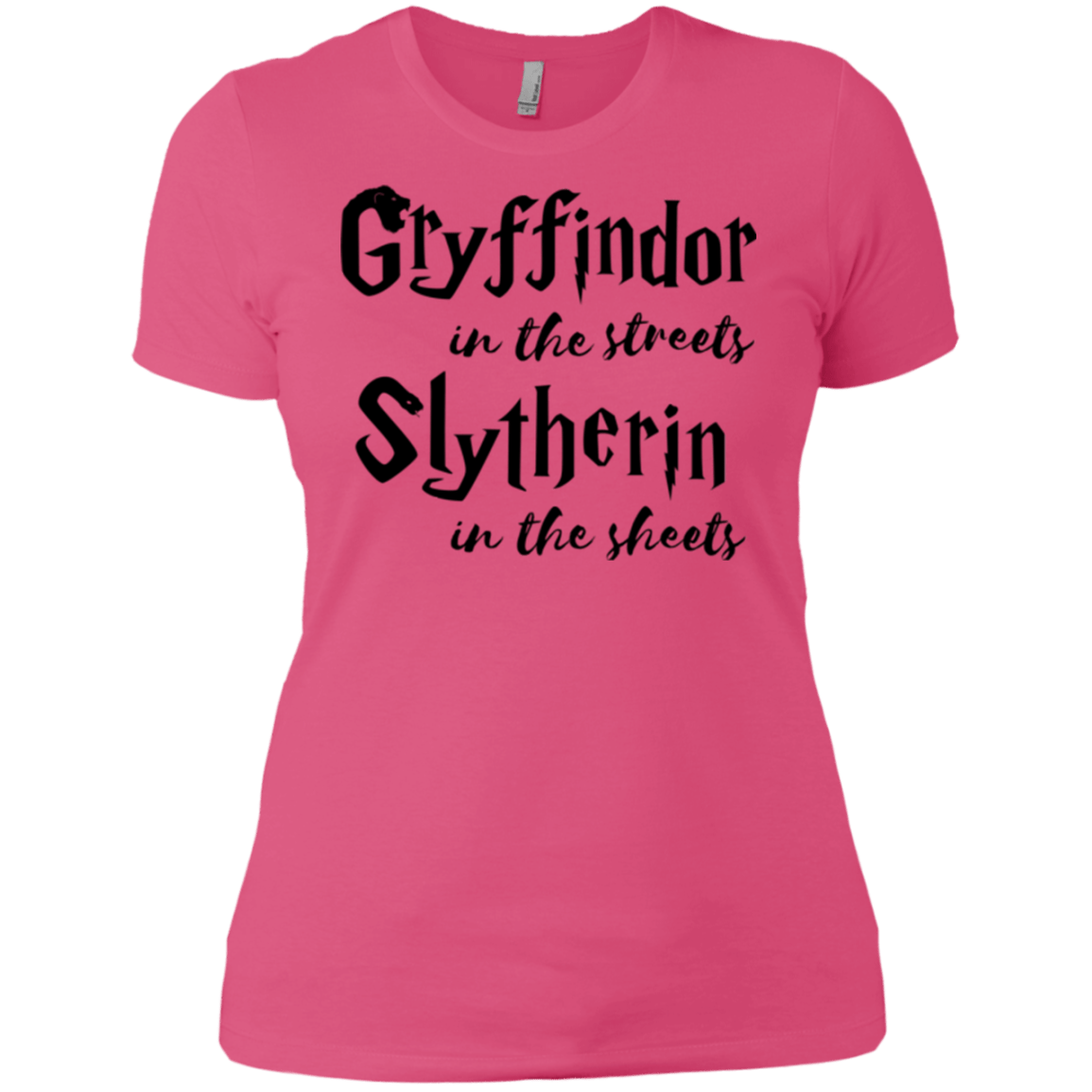 T-Shirts Hot Pink / X-Small Gryffindor Streets Women's Premium T-Shirt