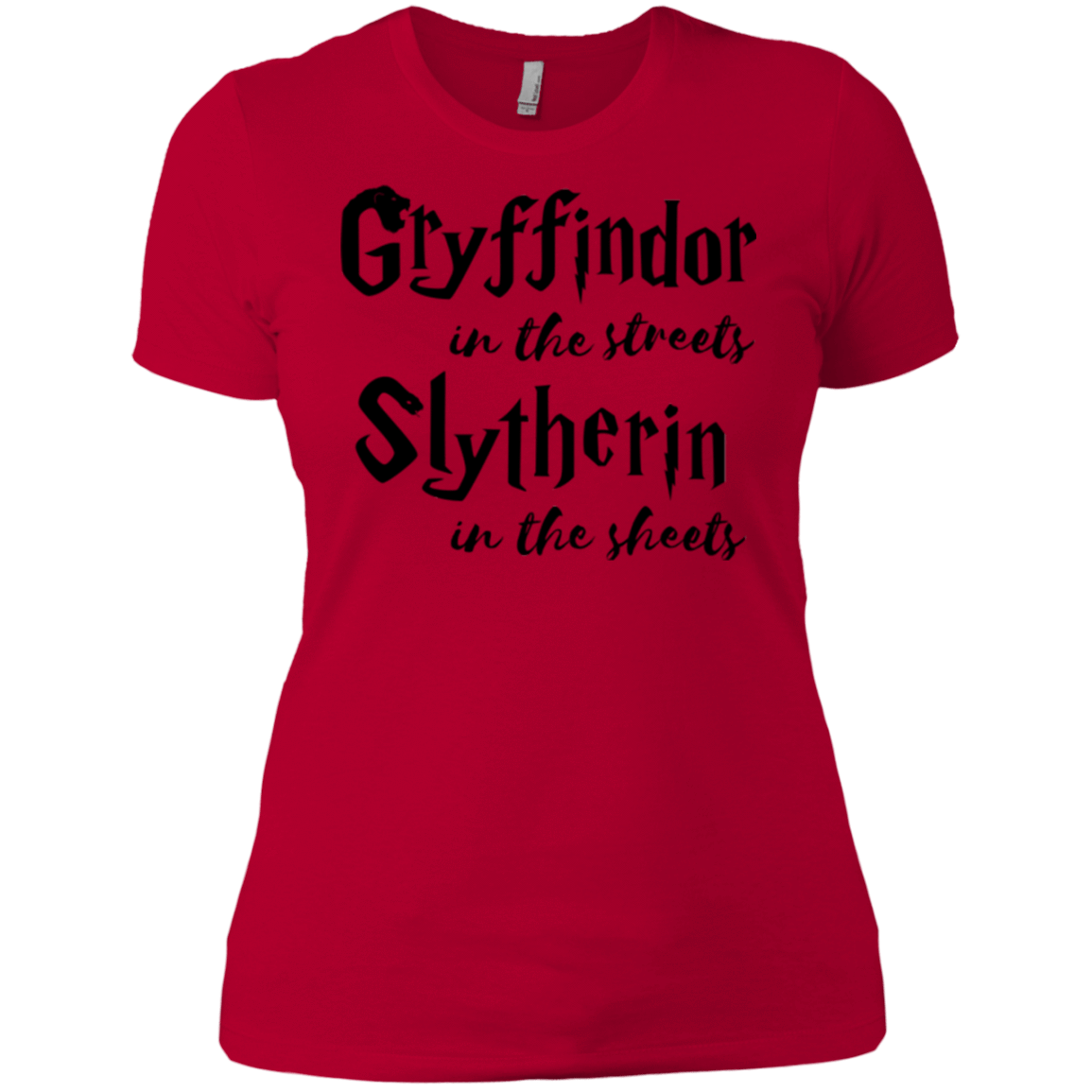 T-Shirts Red / X-Small Gryffindor Streets Women's Premium T-Shirt