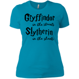 T-Shirts Turquoise / X-Small Gryffindor Streets Women's Premium T-Shirt