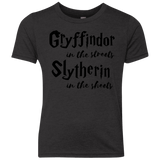 T-Shirts Vintage Black / YXS Gryffindor Streets Youth Triblend T-Shirt