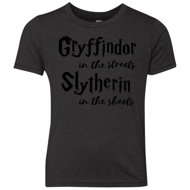 T-Shirts Vintage Black / YXS Gryffindor Streets Youth Triblend T-Shirt