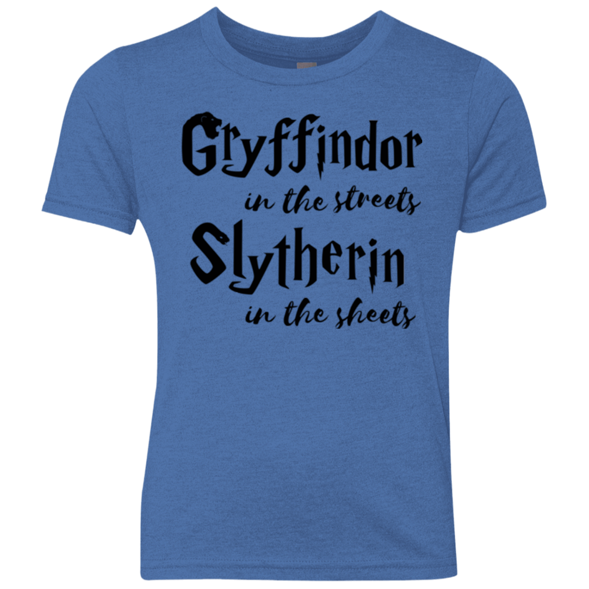 T-Shirts Vintage Royal / YXS Gryffindor Streets Youth Triblend T-Shirt
