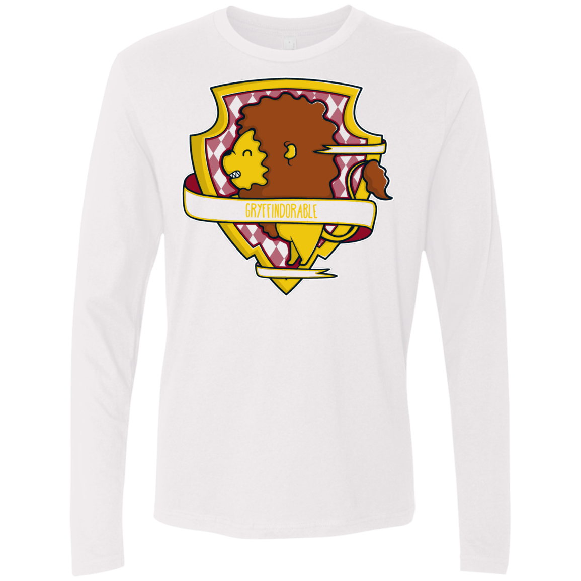 T-Shirts White / Small Gryffindorable Men's Premium Long Sleeve