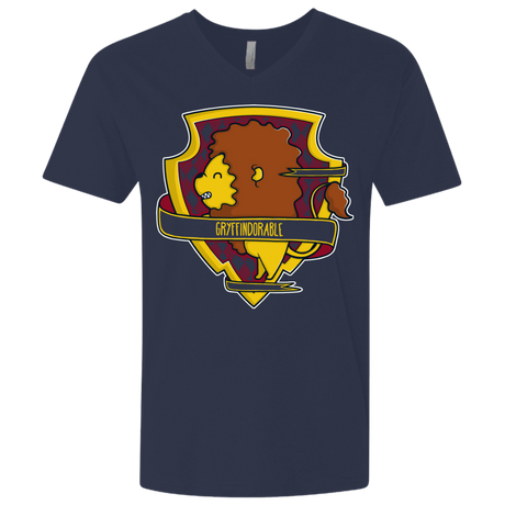 T-Shirts Midnight Navy / X-Small Gryffindorable Men's Premium V-Neck