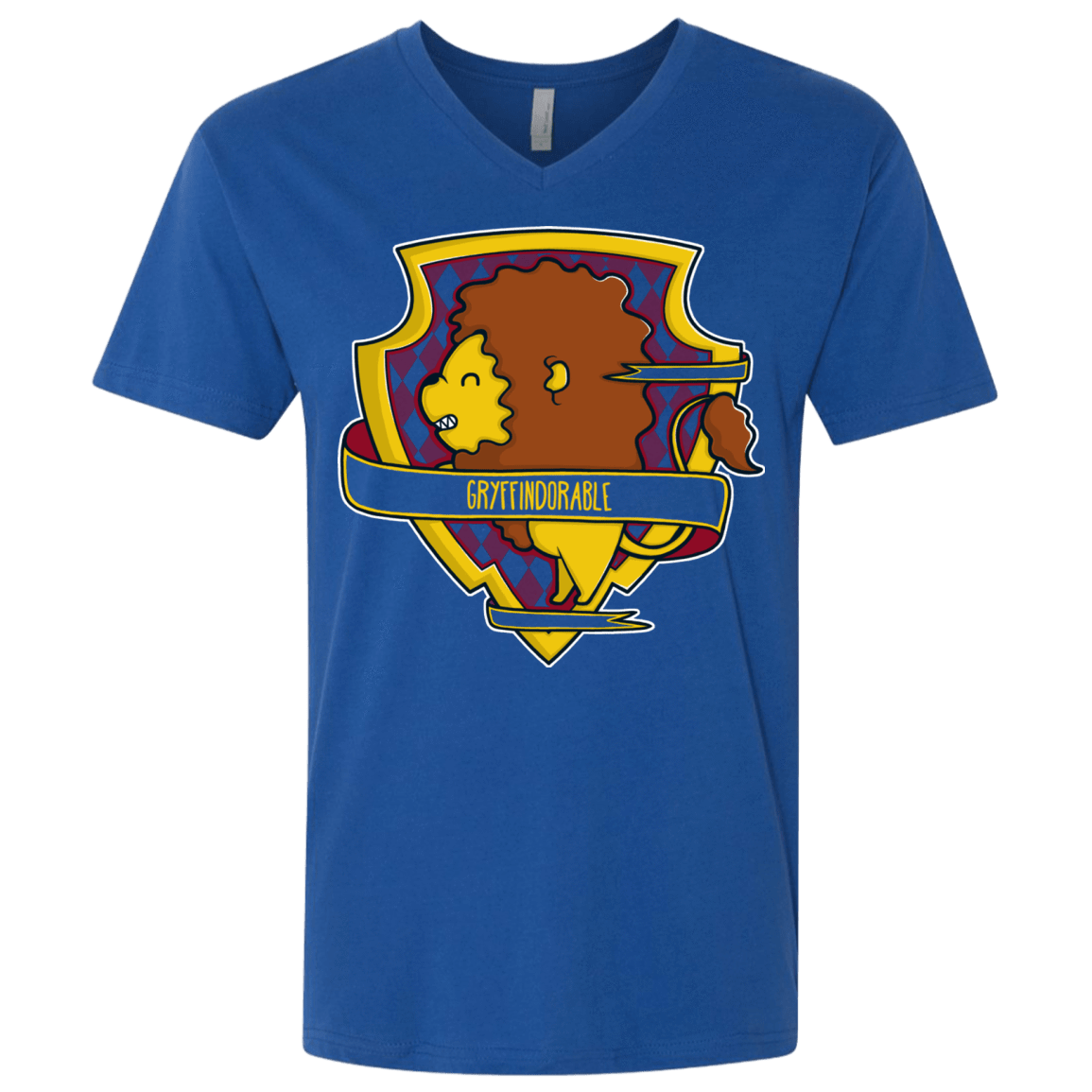 T-Shirts Royal / X-Small Gryffindorable Men's Premium V-Neck
