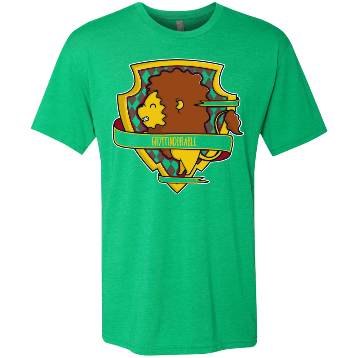 T-Shirts Envy / Small Gryffindorable Men's Triblend T-Shirt
