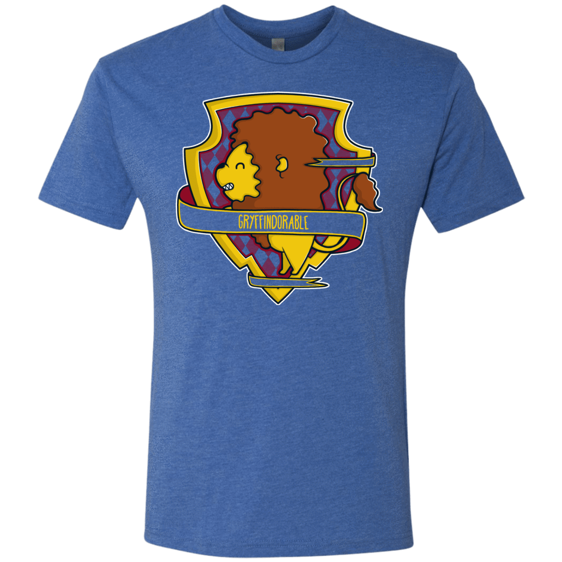 T-Shirts Vintage Royal / Small Gryffindorable Men's Triblend T-Shirt