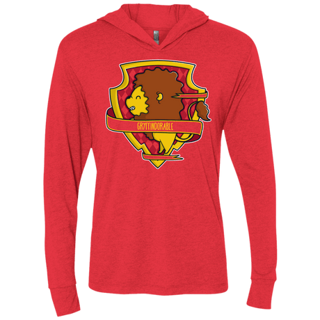 T-Shirts Vintage Red / X-Small Gryffindorable Triblend Long Sleeve Hoodie Tee