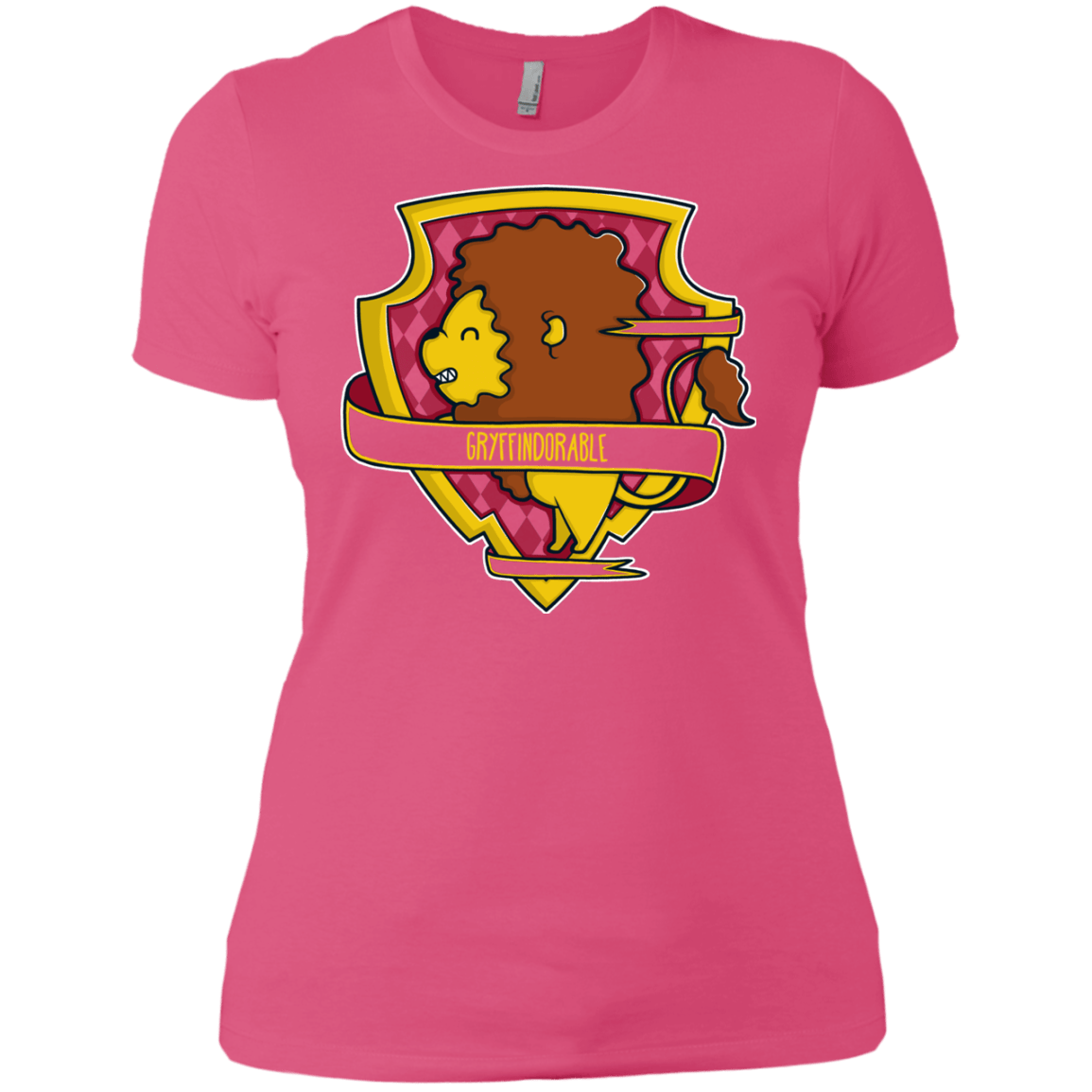 T-Shirts Hot Pink / X-Small Gryffindorable Women's Premium T-Shirt